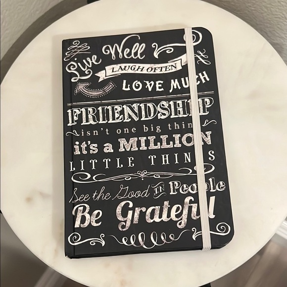 Inspirational Black and White Notebook - Picture 1 of 3